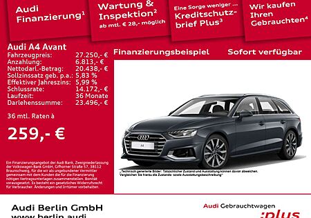 Audi A4 advanced 35 TFSI S tr. RFK LED ACC PANO