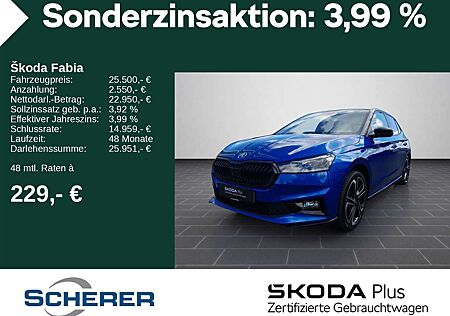 Skoda Fabia Monte Carlo 1.5 TSI DSG Navi Climatronic V