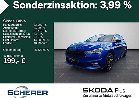 Skoda Fabia Monte Carlo 1.5 TSI DSG Navi Climatronic V