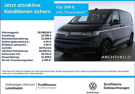 VW T7 Multivan Volkswagen Style ACC AHK 7-SITZER KAM