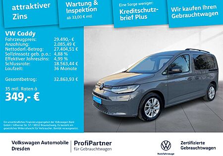 VW Caddy Volkswagen Life 2,0 TDI KLIMA LED NAV KAMERA APP SHZ