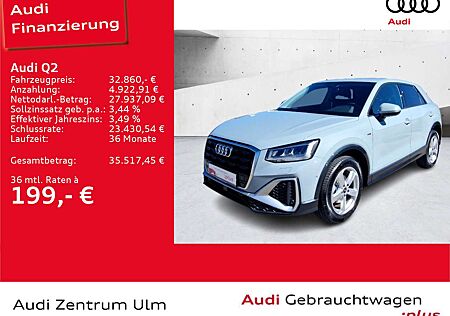 Audi Q2 S-Line 35TFSI AHK LED NAV RFK STANDH 5J.GAR.