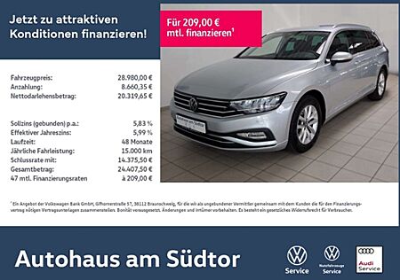 VW Passat Variant Volkswagen Business 2.0 TDI | LED AHK RFK