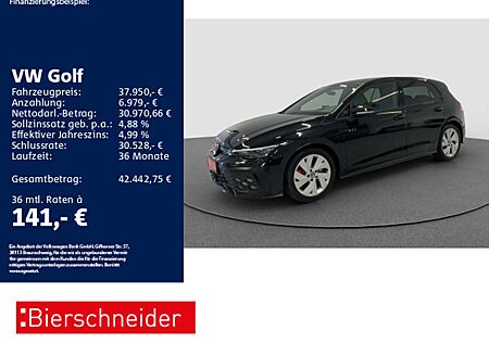 VW Golf GTI Volkswagen Golf 8 GTI 2.0 TSI DSG Black 19 AHK MATRIX PANO