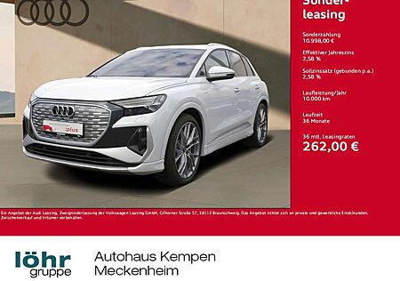 Audi Q4 e-tron 55 Q S line GWP 21"|ASL|Matrix|MMI PRO
