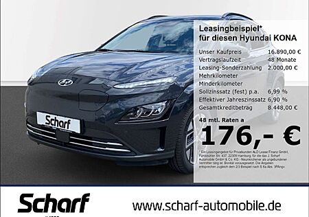 Hyundai Kona EV Trend inkl. 11 kW OBC Navi SHZ Klimaautom