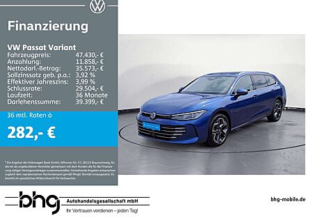 VW Passat Variant Volkswagen 2.0 TDI SCR 4Motion DSG Elegance