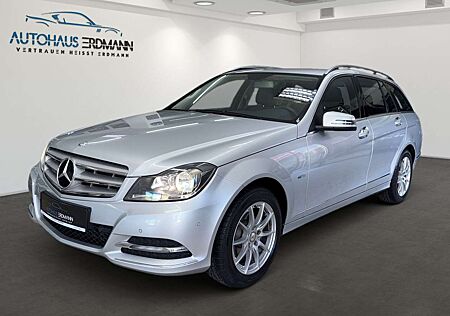 Mercedes-Benz C 180 T Autom*Navi*PDC vo+hi*Teil-Leder*Sitzheiz