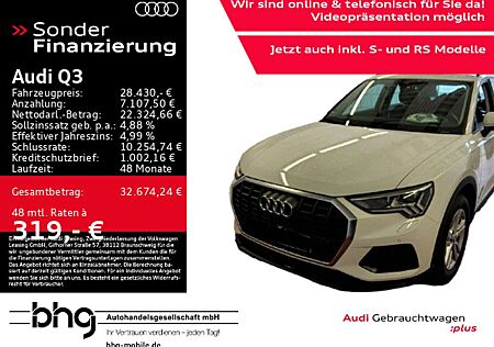 Audi Q3 45 TFSIe S tronic e tron ACC Assist virtualC.