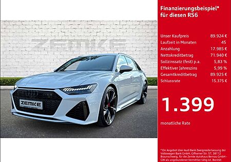 Audi RS6 Avant 4.0 TFSI quattro StandHZG Navi Leder Digital