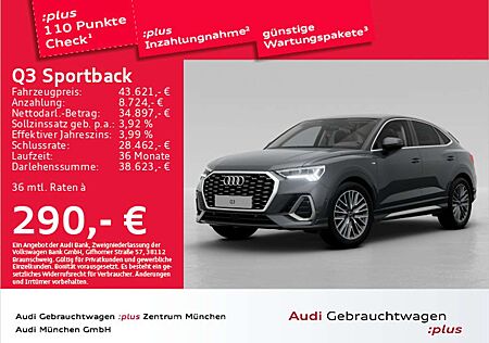 Audi Q3 35 TFSI S tronic S line AHK/ACC/Vir