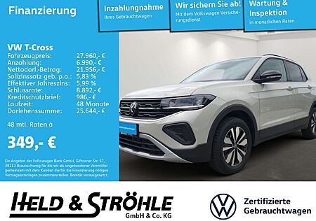 VW T-Cross Volkswagen GOAL 1.5 LED NAV AHK TRAVEL ASSIST DAB+