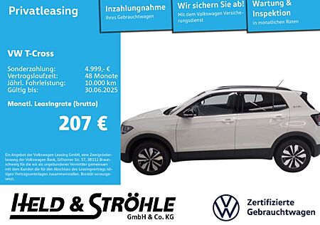 VW T-Cross Volkswagen GOAL 1.5 LED NAV AHK TRAVEL ASSIST DAB+