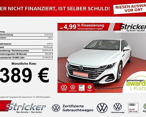 Volkswagen Arteon 2.0FSI DSG 389,-ohne Anzahlung IQ.Light Travel