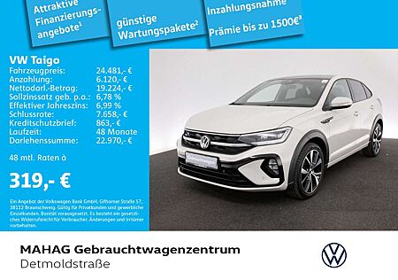 VW Taigo Volkswagen 1.5 TSI R-Line Navi IQ.Light Pano Alu18Mis