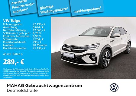 VW Taigo Volkswagen 1.5 TSI R-Line Navi IQ.Light Pano Alu18Mis