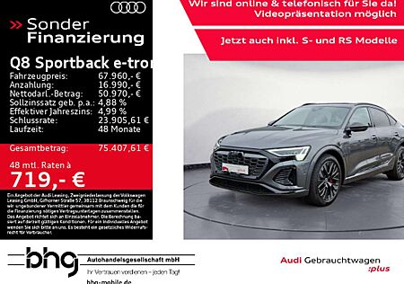 Audi Q8 e-tron 55 quattro S line edition AH
