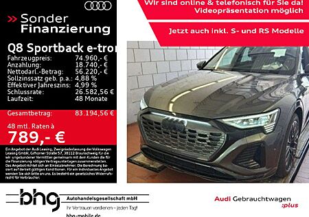 Audi Q8 e-tron 55 quattro S line edition AH