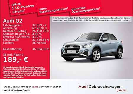 Audi Q2 35 TFSI S tronic S line StdHzg/AHK/Navi+