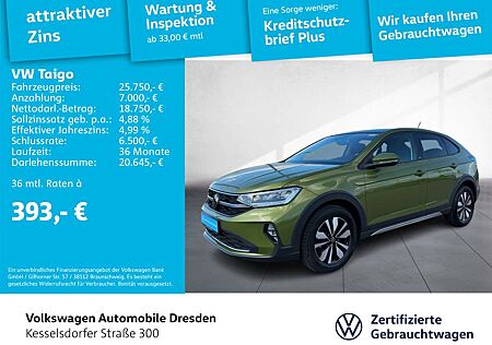 VW Taigo Volkswagen Life 1.0 TSI OPF 7-Gang-DSG Navi LED Schie