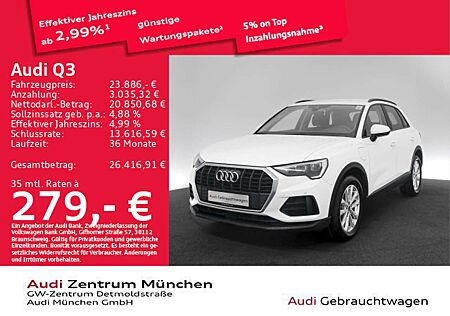 Audi Q3 45 TFSI e S tronic Virtual+/Navi+/GRA