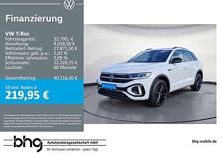VW T-Roc Volkswagen 1.5 TSI DSG R-Line IQ.Drive AHK Pano DCC