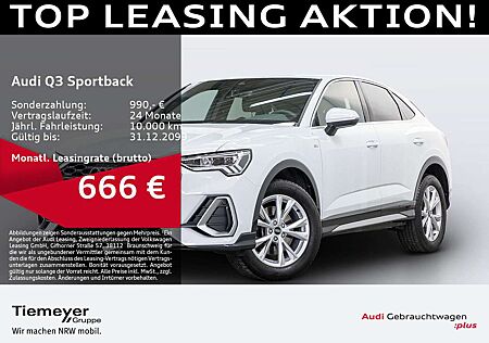 Audi Q3 40 TDI Q 2x S LINE STHZG LED HK KAM