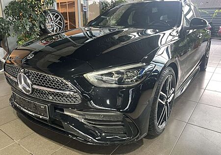Mercedes-Benz C 220 d AMG-Line Sport Leder AHK R.Cam Navi SHZ