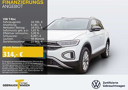 VW T-Roc Volkswagen 1.5 TSI STYLE NAVI AHK LED+ VIRTUAL