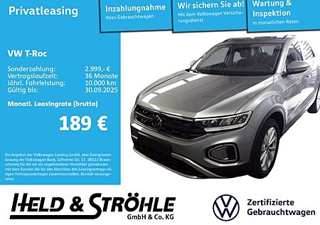 VW T-Roc Volkswagen Life 1.0 TSI LED NAV KAM KEYLESS PDC SHZ
