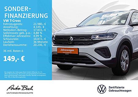 VW T-Cross Volkswagen 1.0 TSI "Life" LED Digital Cockpit ACC E