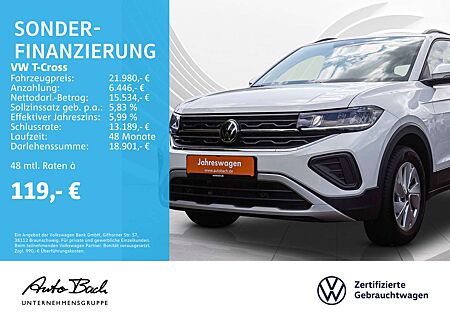 VW T-Cross Volkswagen 1.0 TSI "Life" LED Digital Cockpit ACC E