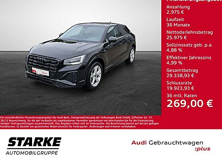 Audi Q2 35 TFSI S tronic S line NaviPlus LED SHZ ASI GR...