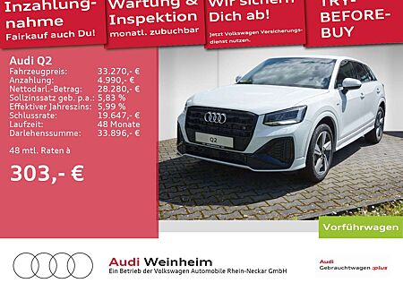 Audi Q2 S line 35 TFSI S tronic PDC VirtualCockpit