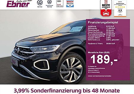 VW T-Roc Volkswagen STYLE IQ.DRIVE 1.5TSI DSG AHK+KAMERA+KEYLESS+el.KL