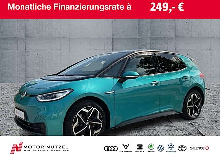 VW ID.3 Volkswagen 150 kW PRO PERFORMANCE LED+NAV+ACC+RFK+PANO
