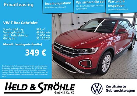 VW T-Roc Volkswagen Style 1.5 TSI DSG LED+ NAV KAM