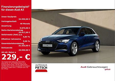 Audi A3 Sportback 35 TFSI advanced NAVI VC PDC GRA