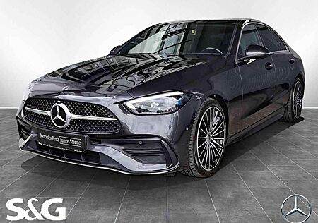 Mercedes-Benz C 300 d AMG AHK+BURMESTER+TOTWINKEL+KAMERA+19"