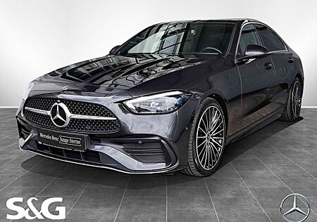 Mercedes-Benz C 300 d AMG AHK+BURMESTER+TOTWINKEL+KAMERA+19"
