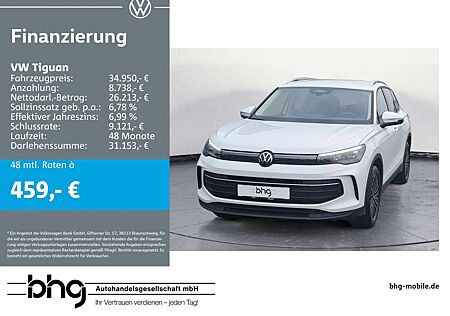 VW Tiguan Volkswagen 2.0 TDI SCR DSG Life AHK TrailerAssist AC