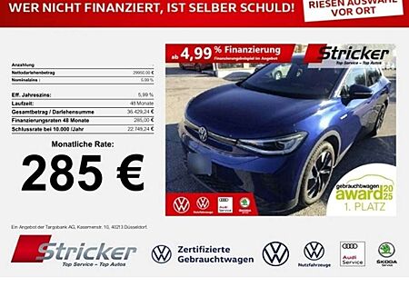 VW ID.4 Volkswagen Pro Perfomance 150/77 285,-ohne Anzahlung App-Con