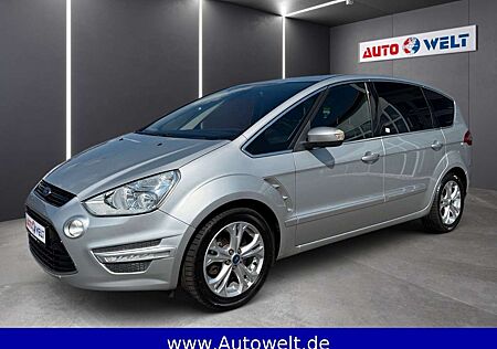 Ford S-Max 2.0 TDCi Teil-Leder Klima Sitzhz Parkhilfe