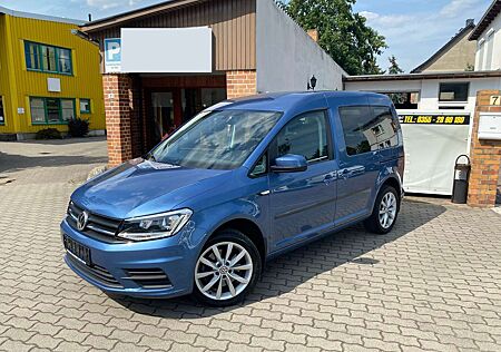 VW Caddy Volkswagen Sitzh. - Navi - AHK - 2x Schiebetür - Automatik