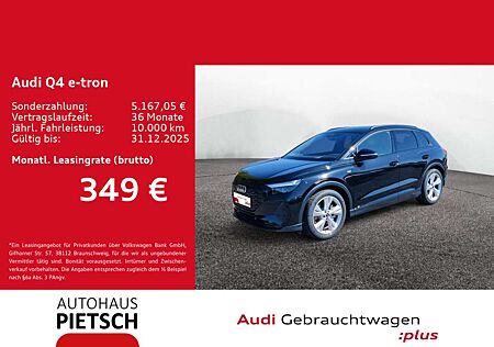 Audi Q4 e-tron gebraucht kaufen Audi Q4 e-tron 55 quattro 77kWh S line AHK MMIpro HUD