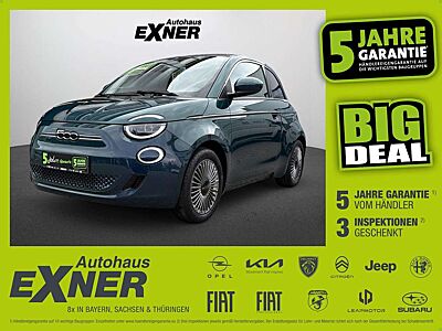 Fiat 500e 42 kWh LED+SHZ+Fernlichtass.+Kam.+KeyLess