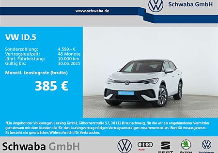 VW ID.5 Volkswagen Pro 82 kW/h Wärmep.*IQ.LIGHT*AHK*ACC*8-fach