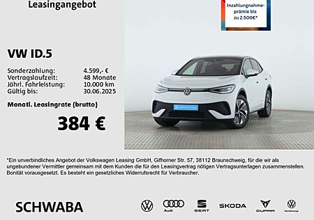 VW ID.5 Volkswagen Pro 82 kW/h Wärmep.*IQ.LIGHT*AHK*ACC*8-fach