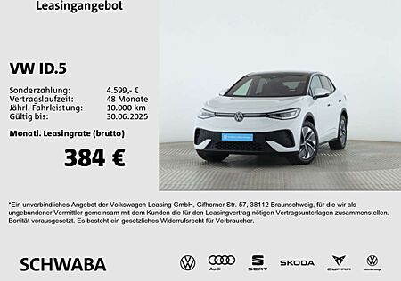 VW ID.5 Volkswagen Pro 82 kW/h Wärmep.*IQ.LIGHT*AHK*ACC*8-fach