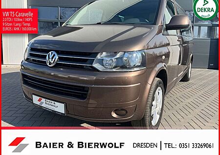 Volkswagen T5 Caravelle Comf. lang 9 Sitzer Klima PDC AHK
